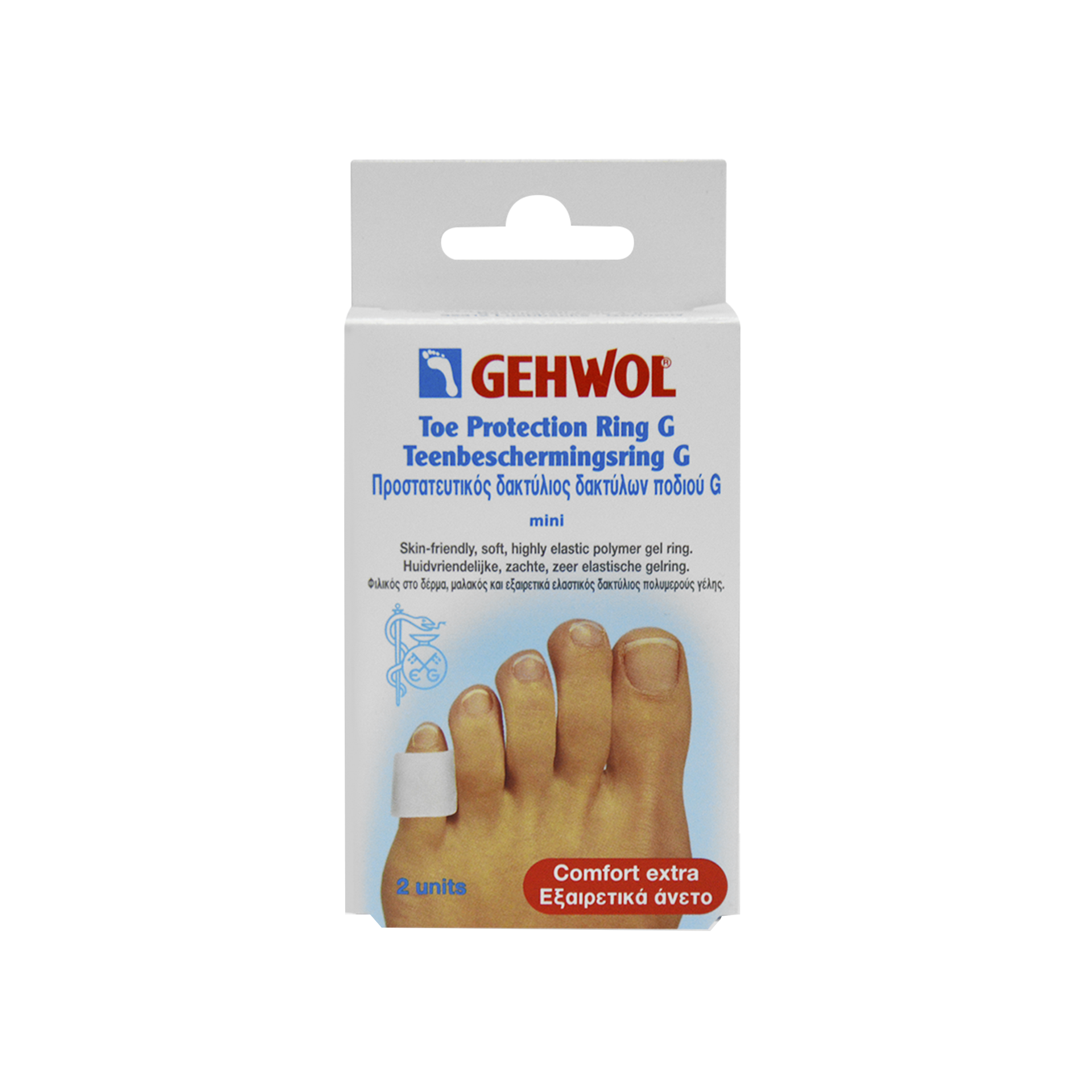 Гель-кольцо G, мини 18 мм. Toe Protection Ring G Gehwol