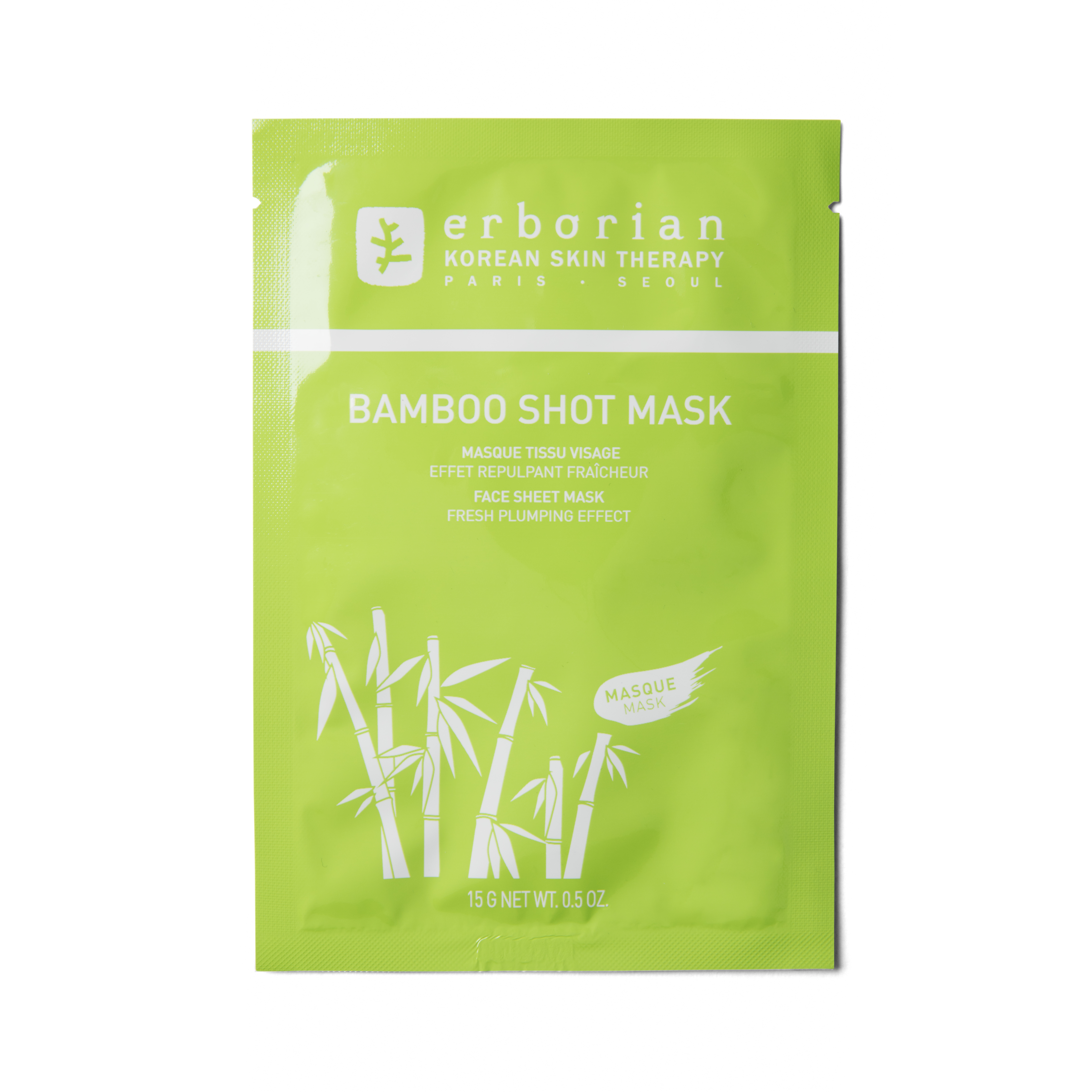 Увлажняющая тканевая маска для лица Бамбук Bamboo Waterlock Erborian