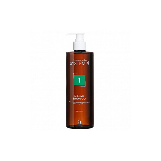 Терапевтический шампунь № 1 для нормальной и жирной кожи головы Therapeutic Climbazole Shampoo System 4 Sim Sensitive (макси)