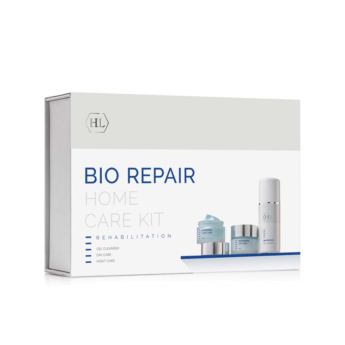 BIO REPAIR KIT (gel cleanser 125, day 50, night 50) Holy Land Набор