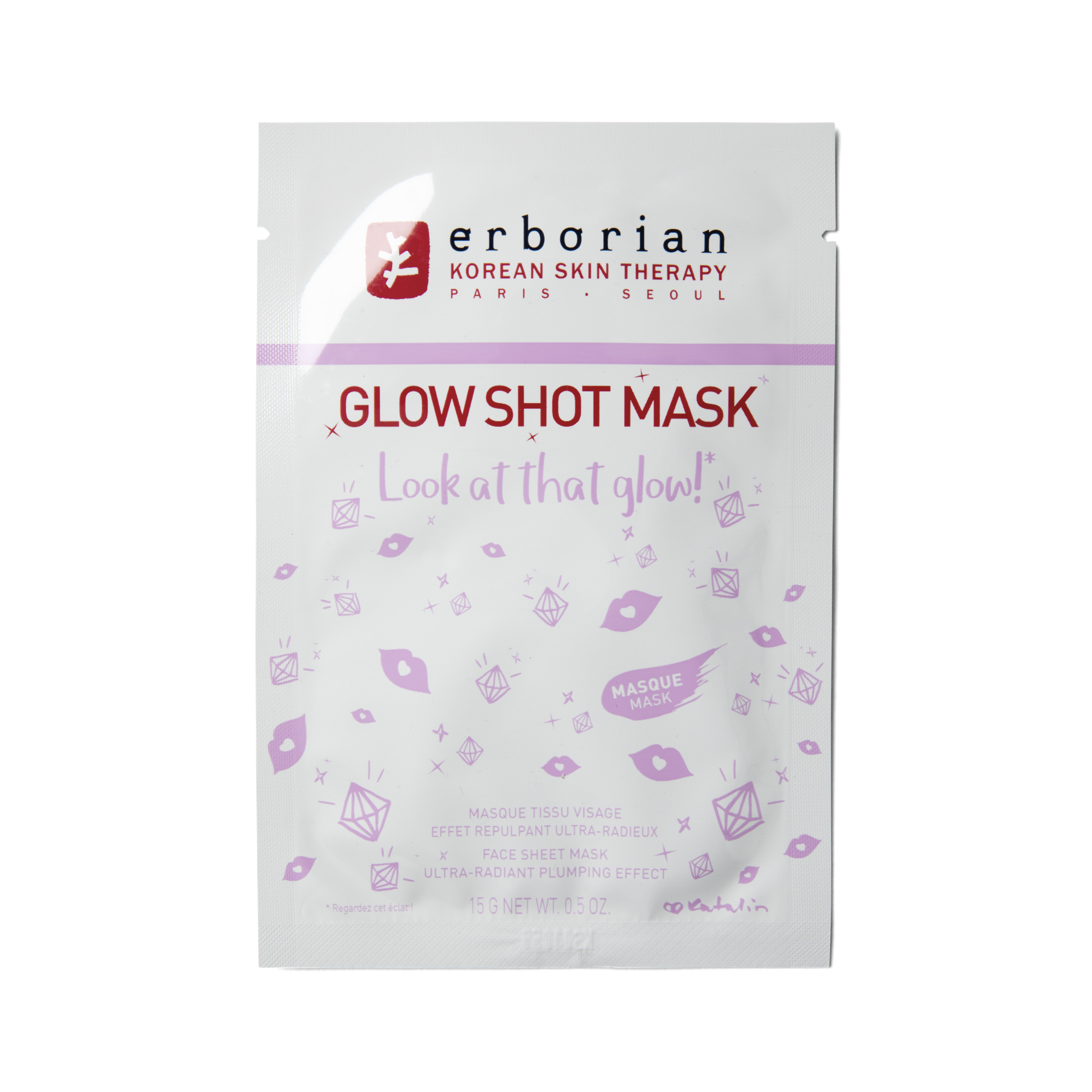 Тканевая маска для лица Glow Shot Mask Erborian