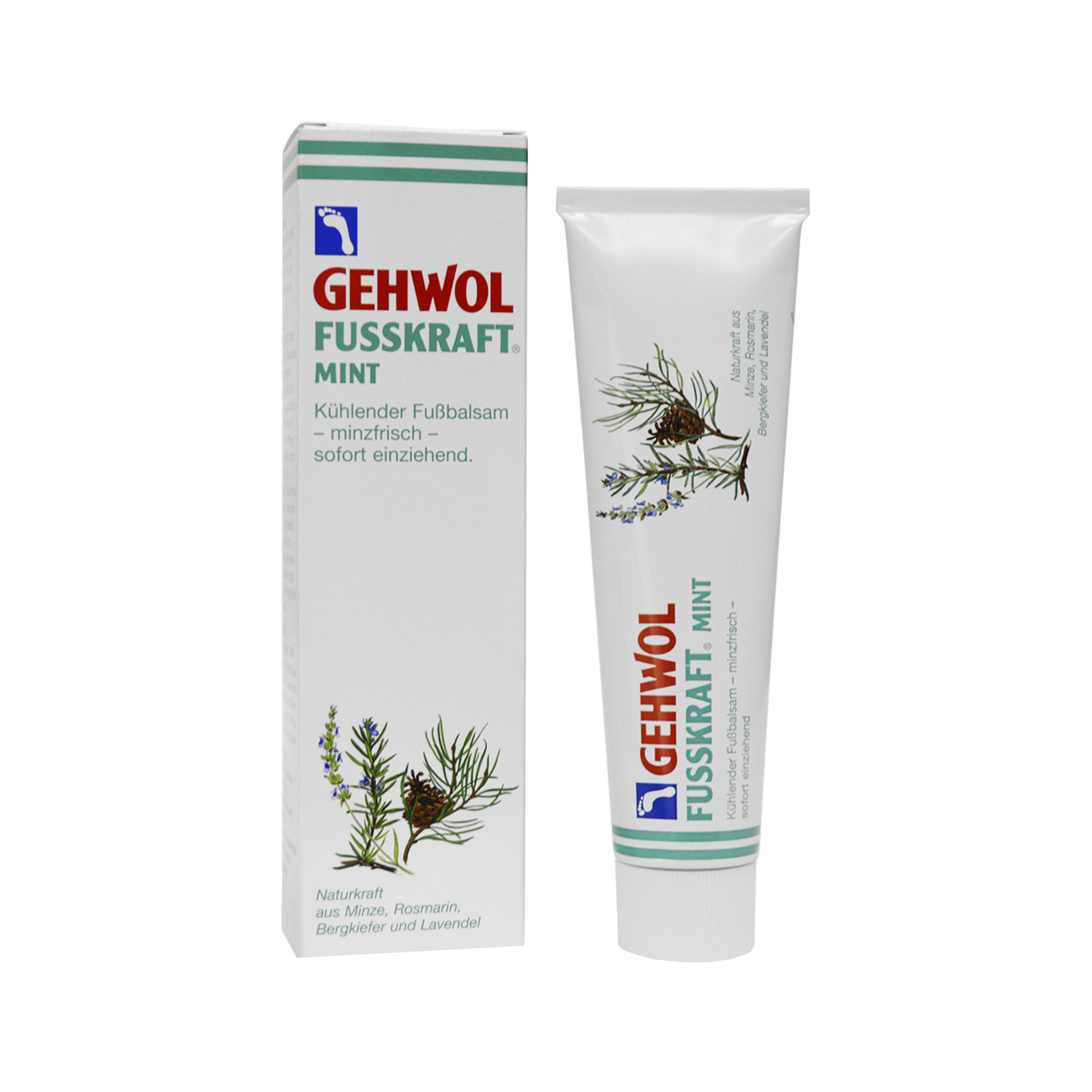 Мятный охлаждающий бальзам Fusskraft Mint Gehwol