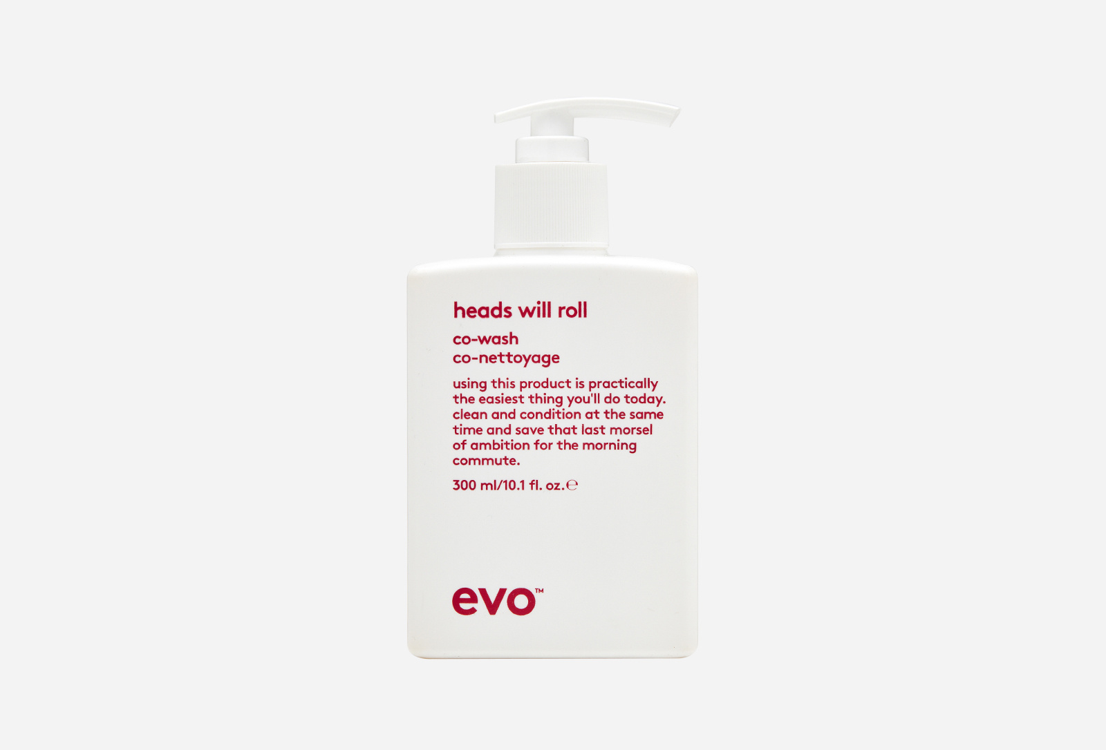 Ко-вошинг для вьющихся и кудрявых волос [головокружительный] EVO heads will roll co-wash